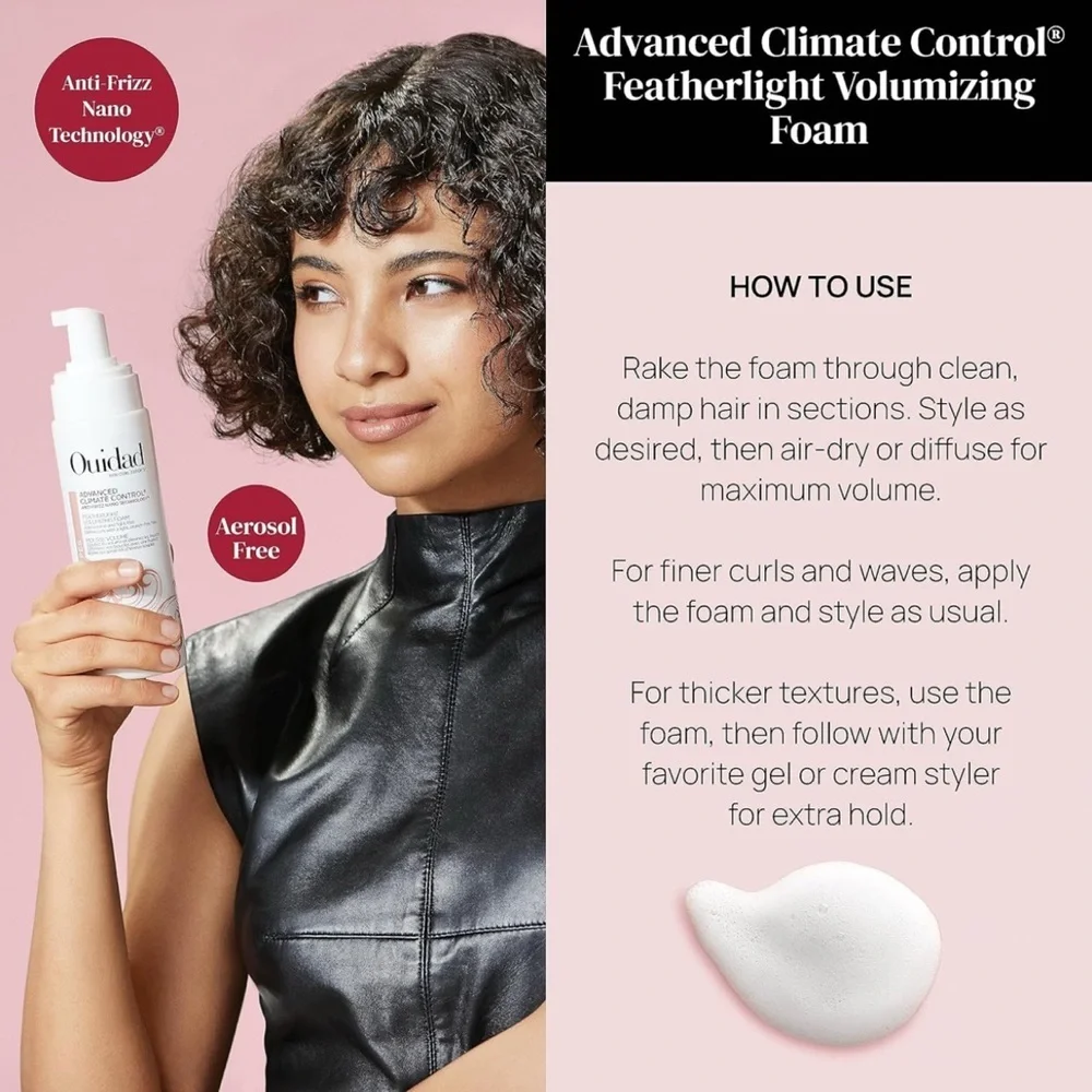 Quidad | Advanced Climate Control® Volumizing Foam, NWT